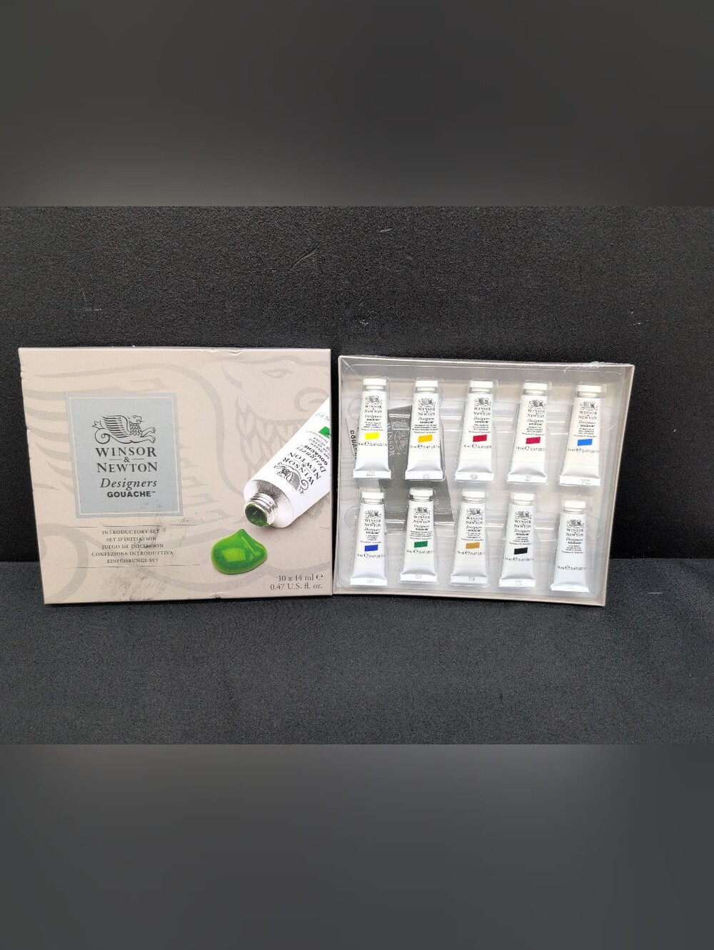 Winsor & Newton Designers Gouache Introductory Colors Tube Set